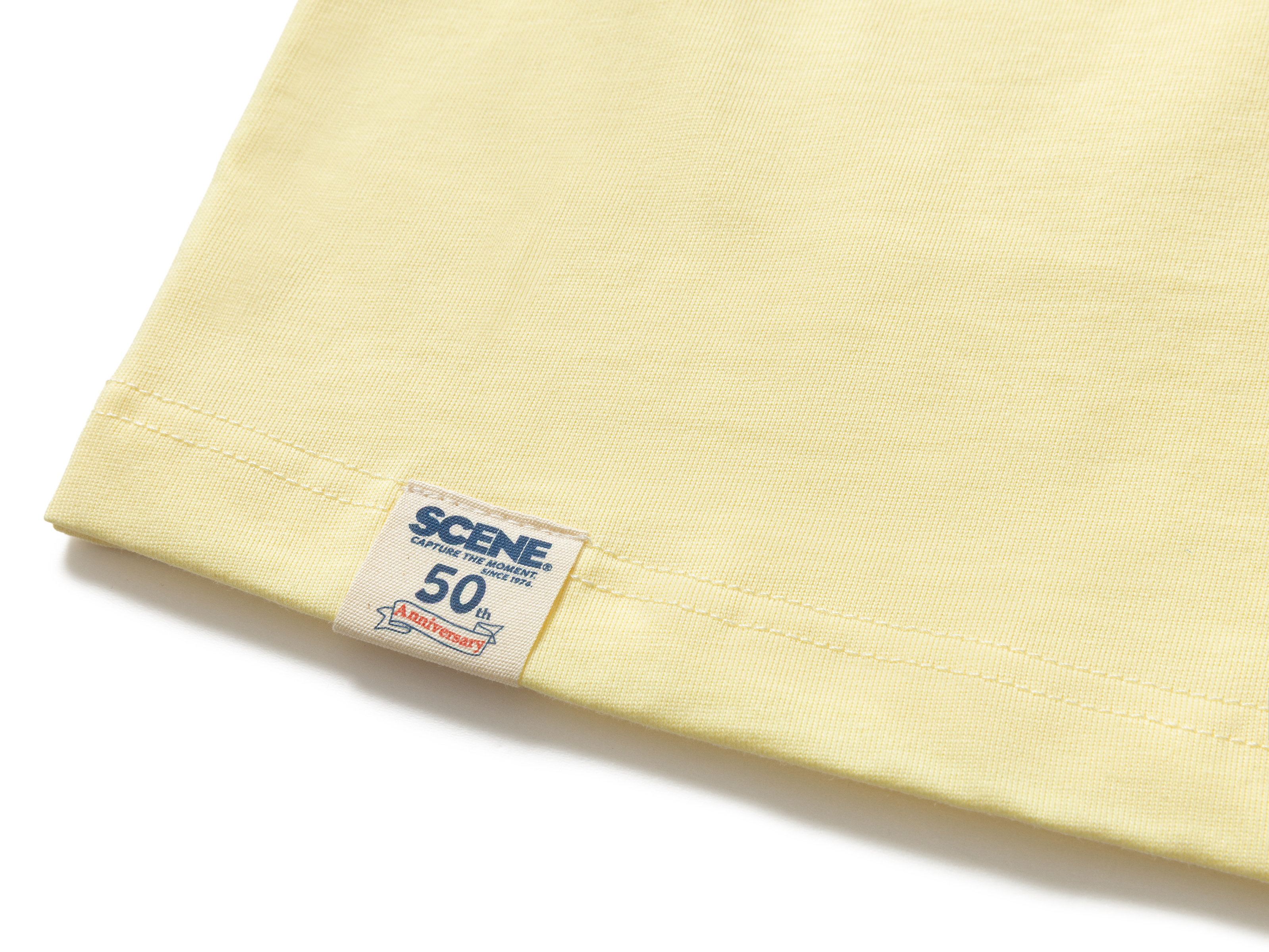 SCENE CLASSIC LOGO CROPPED TEE // L_YLW