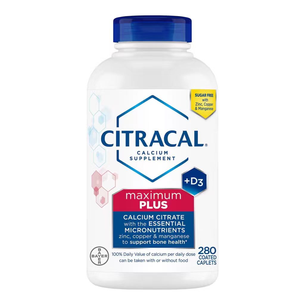 【直播】Citracal LX102042 檸檬酸鈣+維生素D3膠囊 (280粒裝)