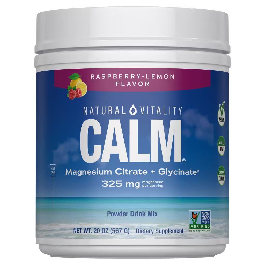 【直播】Natural Vitality LX102049 檸檬酸鎂 + 甘氨酸粉 (567g)