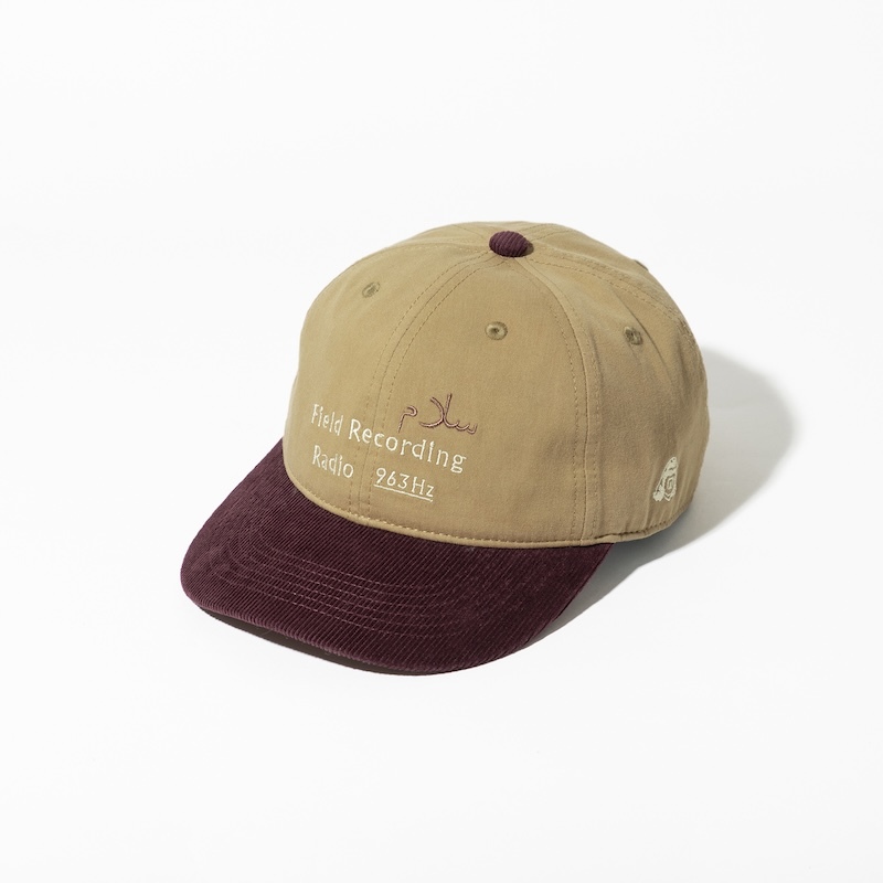 TACOMA FUJI RECORDS - FIELD RECORDING RADIO CAP - BROWNxBURGUNDY