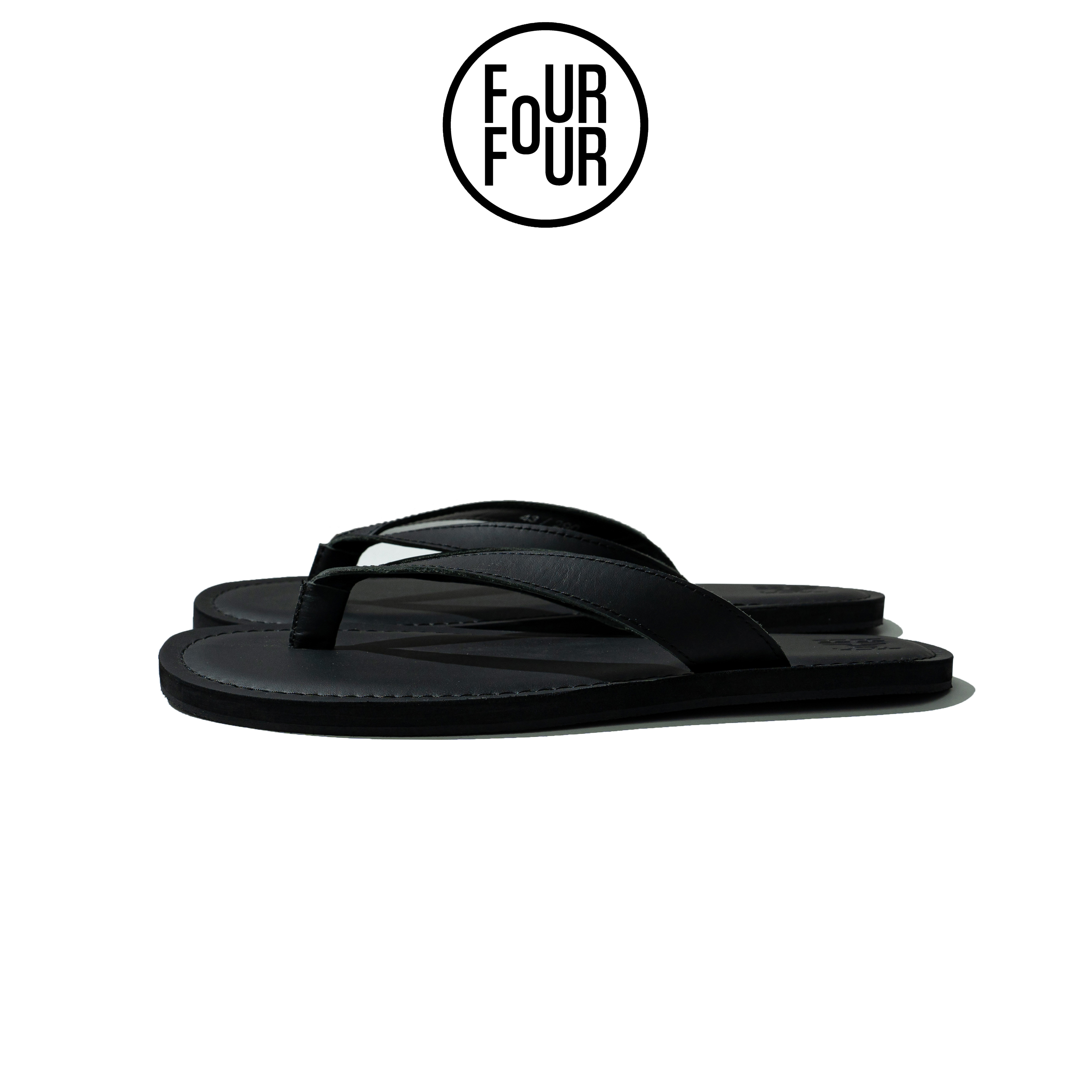 FOUR O FOUR Leather Flip-flops 皮革 夾腳拖 [404-4]