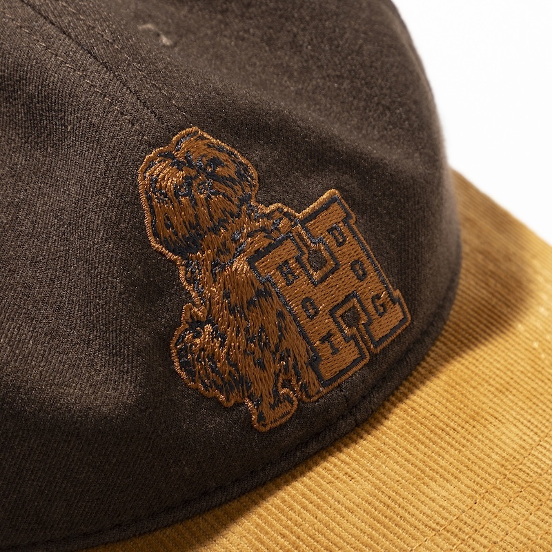 TACOMA FUJI RECORDS - HOT DOG VNTG LOGO CAP - BROWN