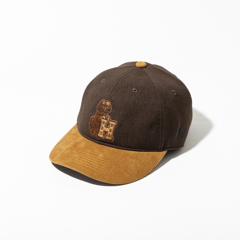 TACOMA FUJI RECORDS - HOT DOG VNTG LOGO CAP - BROWN