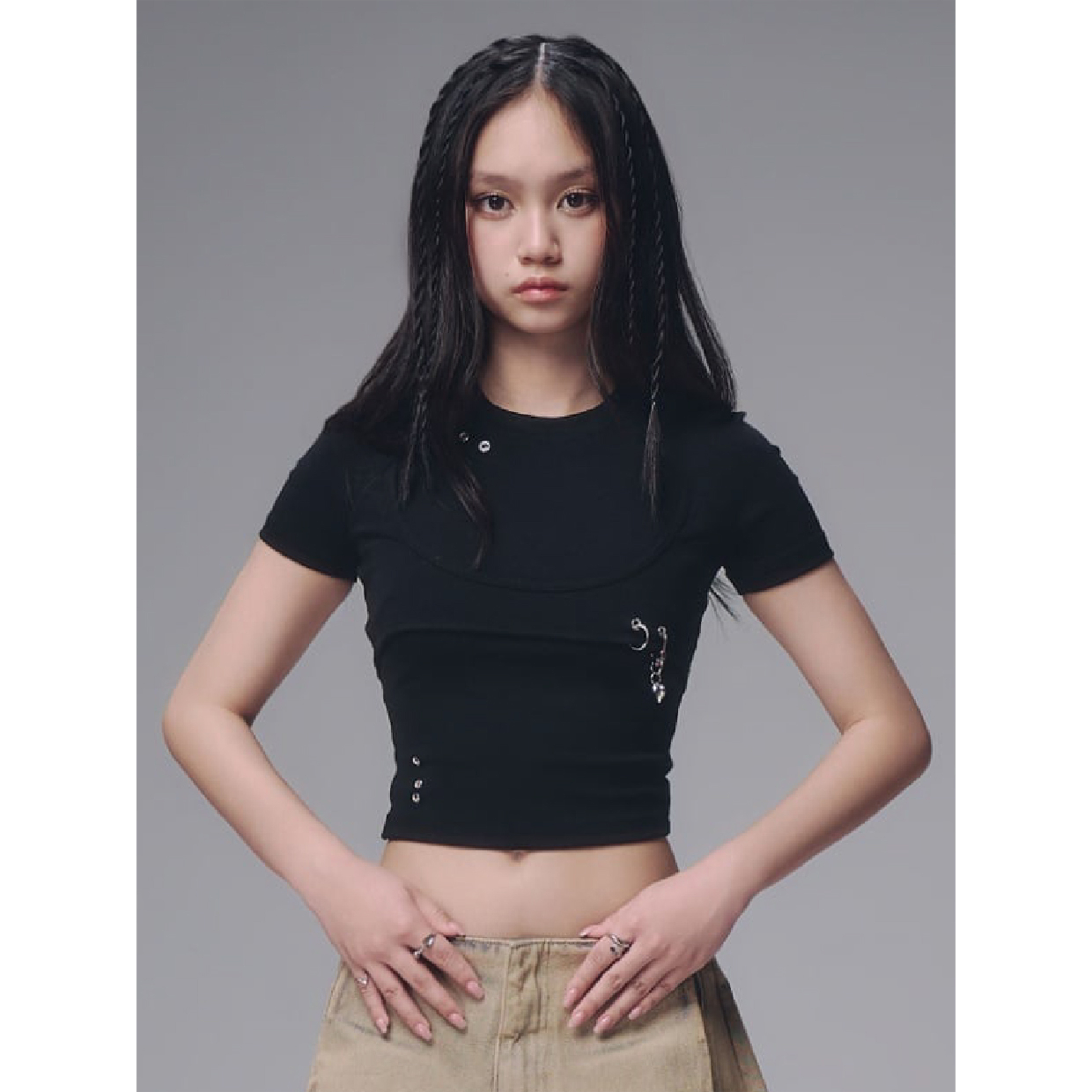 BUNNYHILL Bunny Charm Ver.Baby Tee