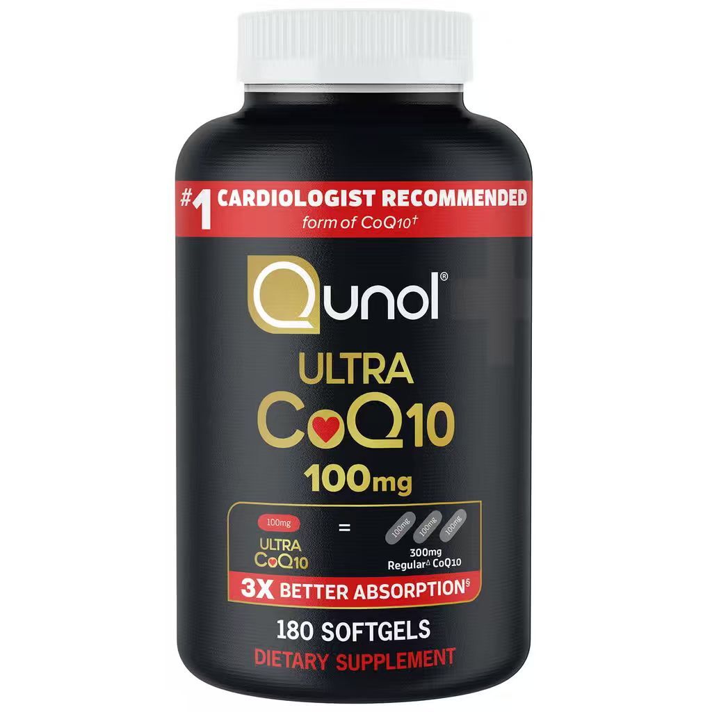 【直播】Qunol LX102066 CoQ10 膠囊 (180粒裝)
