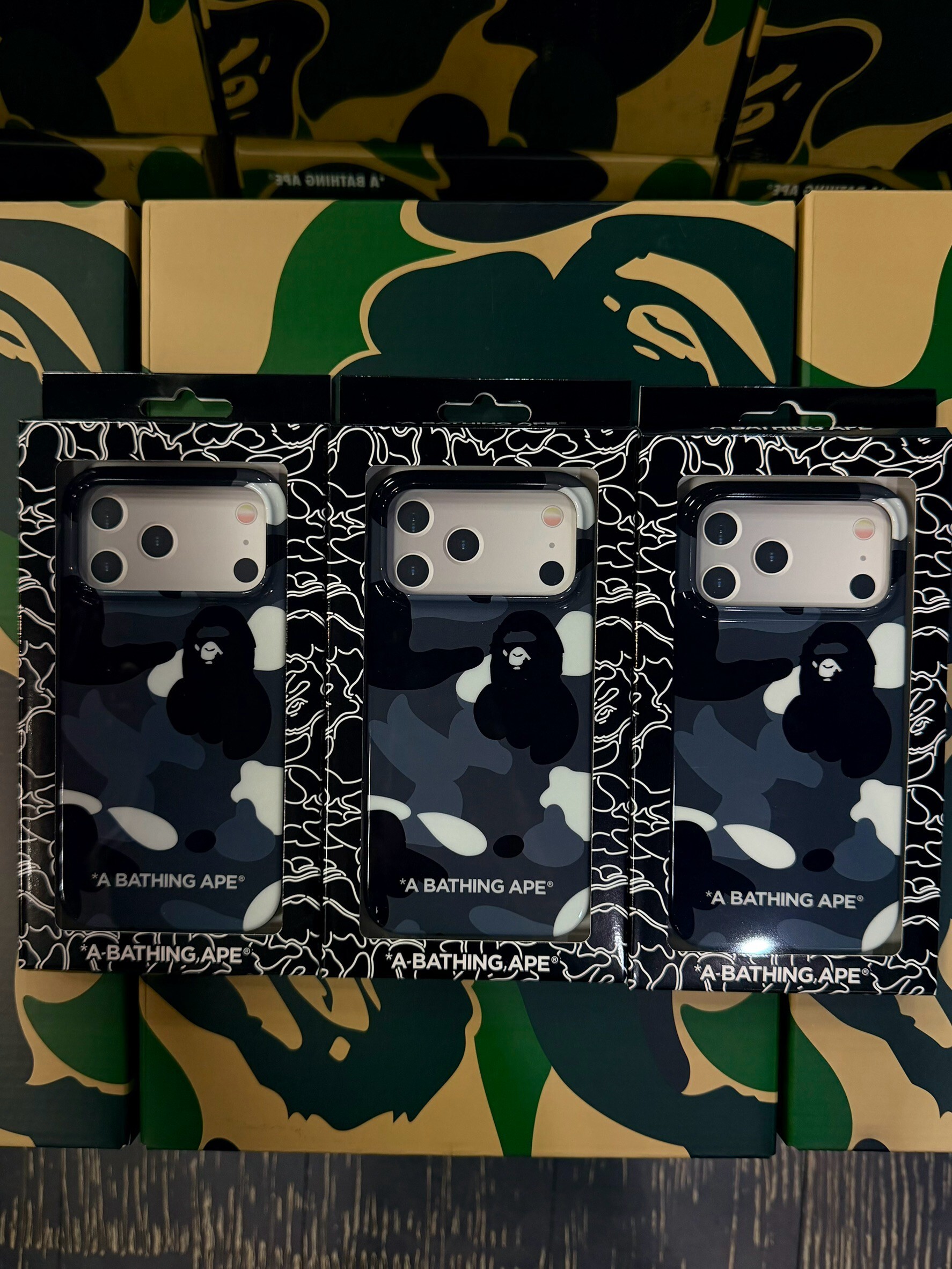 BAPE City Camo iPhone 18Pro Max 手機殼 1M70182033