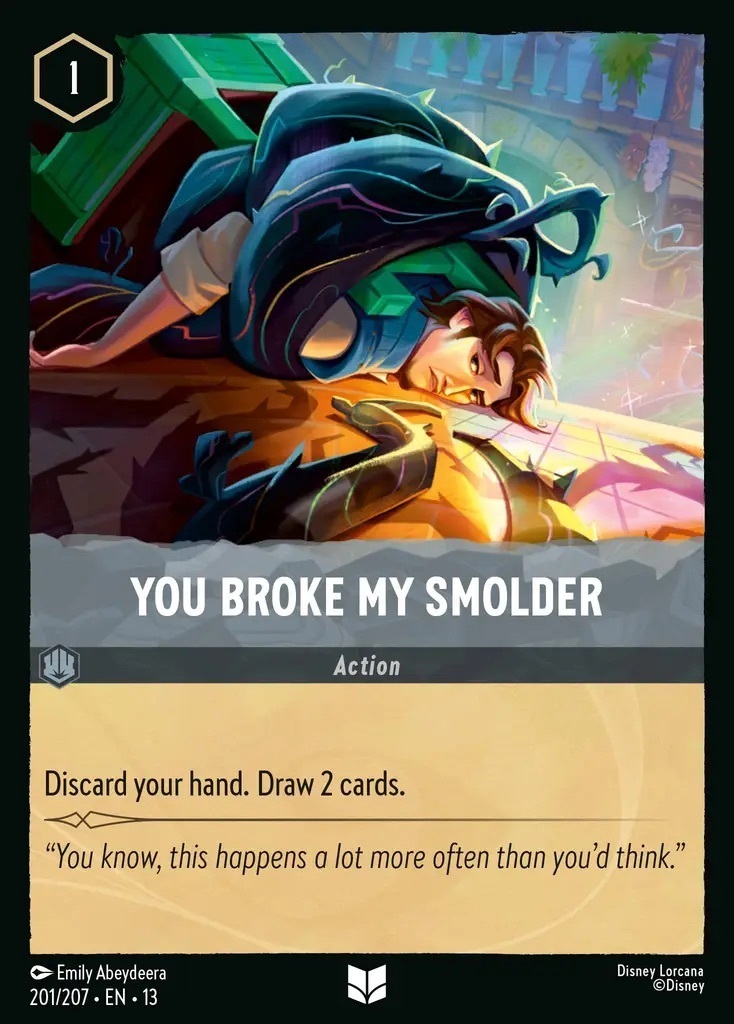 201/207·EN·13 You Broke My Smolder (Uncommon)