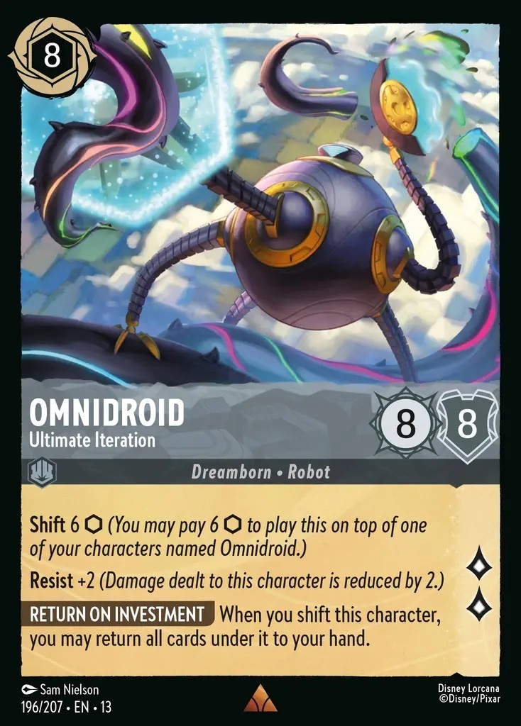 196/207·EN·13 Omnidroid - Ultimate Iteration (Rare)