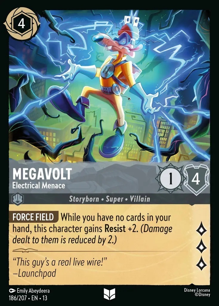 186/207·EN·13 Megavolt - Electrical Menace (Uncommon)