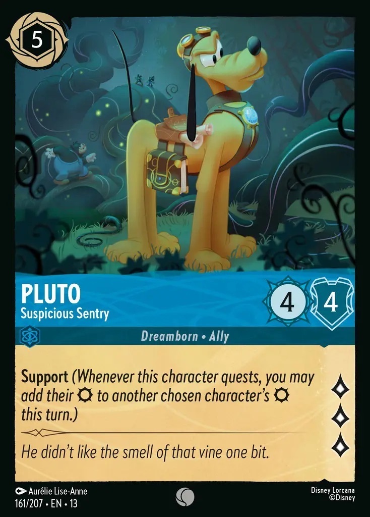 161/207·EN·13 Pluto - Suspicious Sentry (Common)