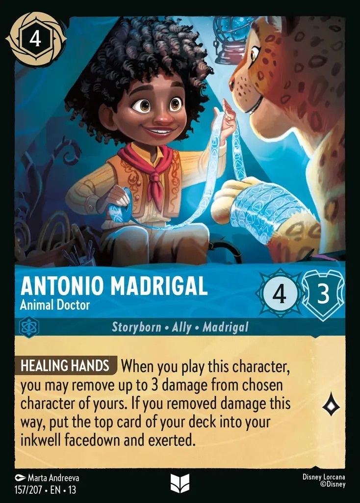 157/207·EN·13 Antonio Madrigal - Animal Doctor (Uncommon)