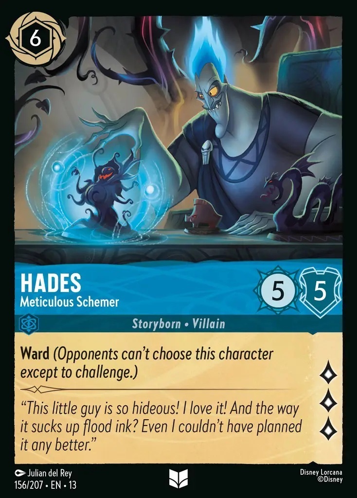156/207·EN·13 Hades - Meticulous Schemer (Uncommon)