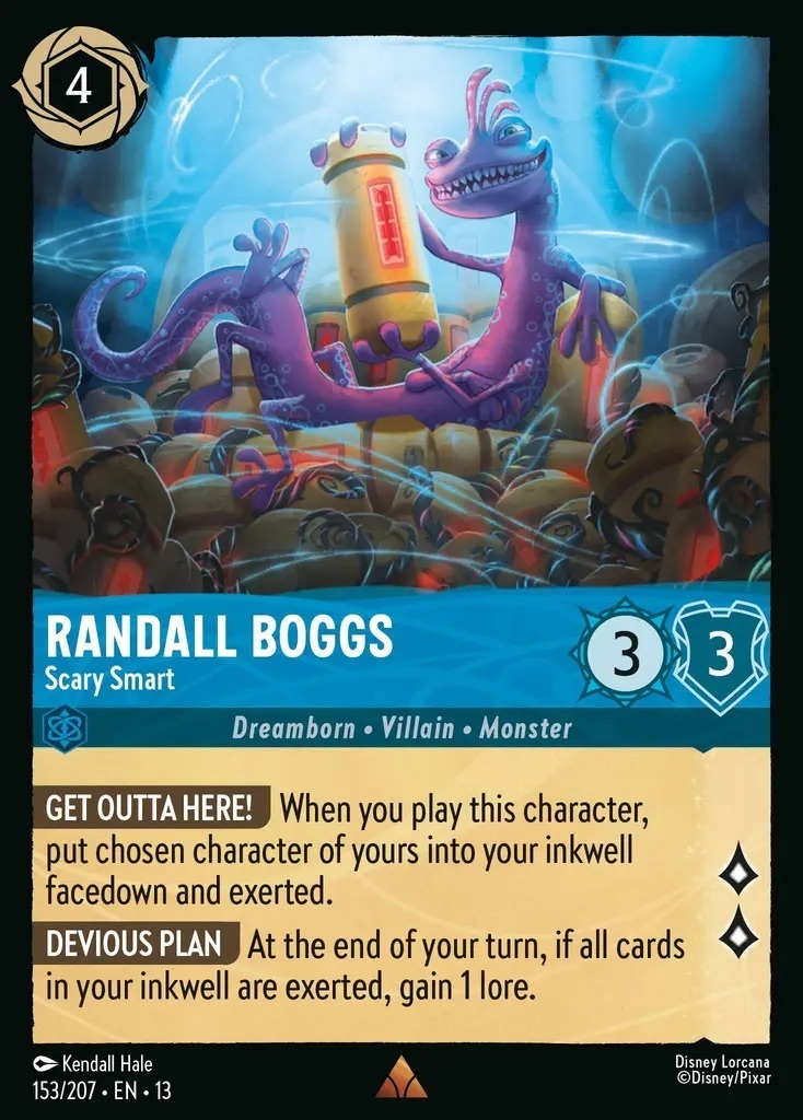 153/207·EN·13 Randall Boggs - Scary Smart (Rare)