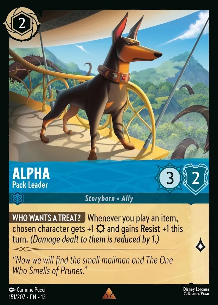 151/207·EN·13 Alpha - Pack Leader (Rare)