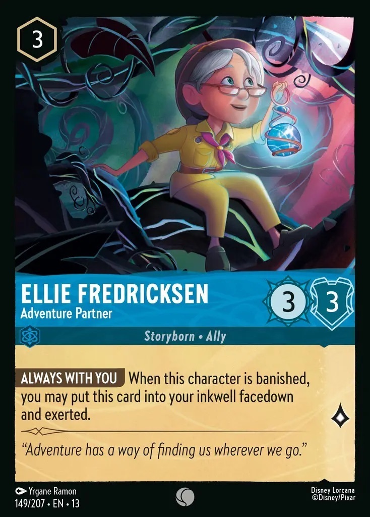 149/207·EN·13 Ellie Fredricksen - Adventure Partner (Common)