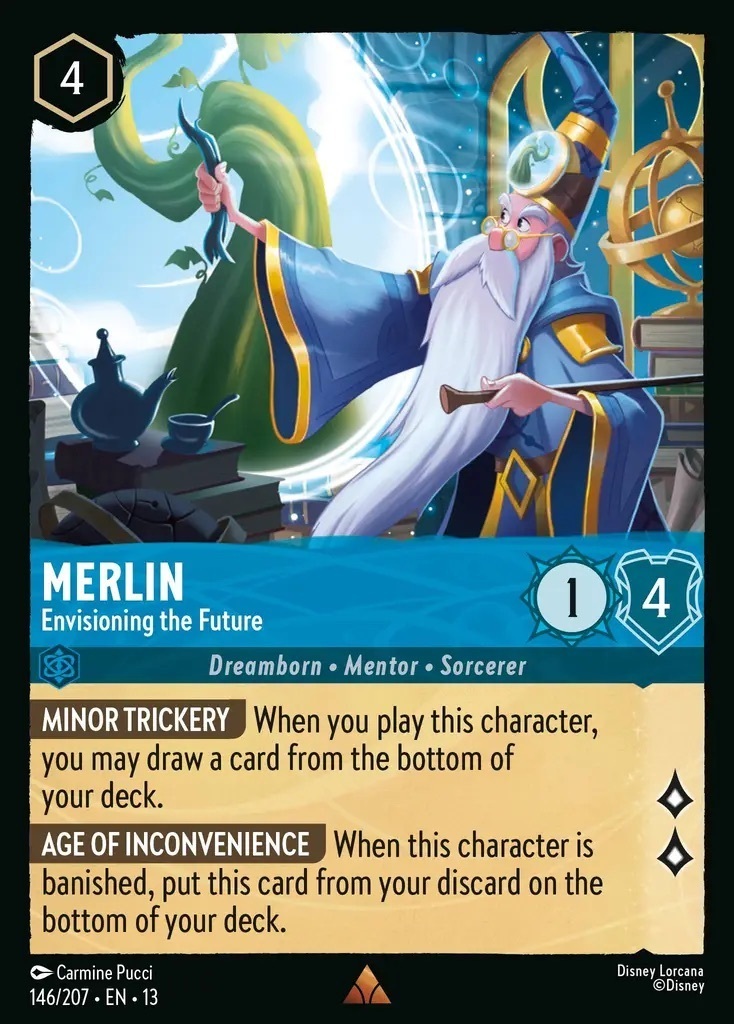 146/207·EN·13 Merlin - Envisioning the Future (Rare)