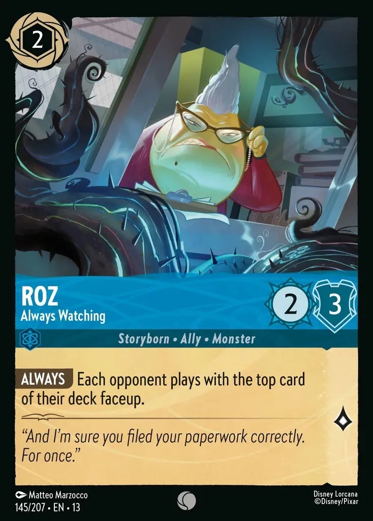 145/207·EN·13 Roz - Always Watching (Common)