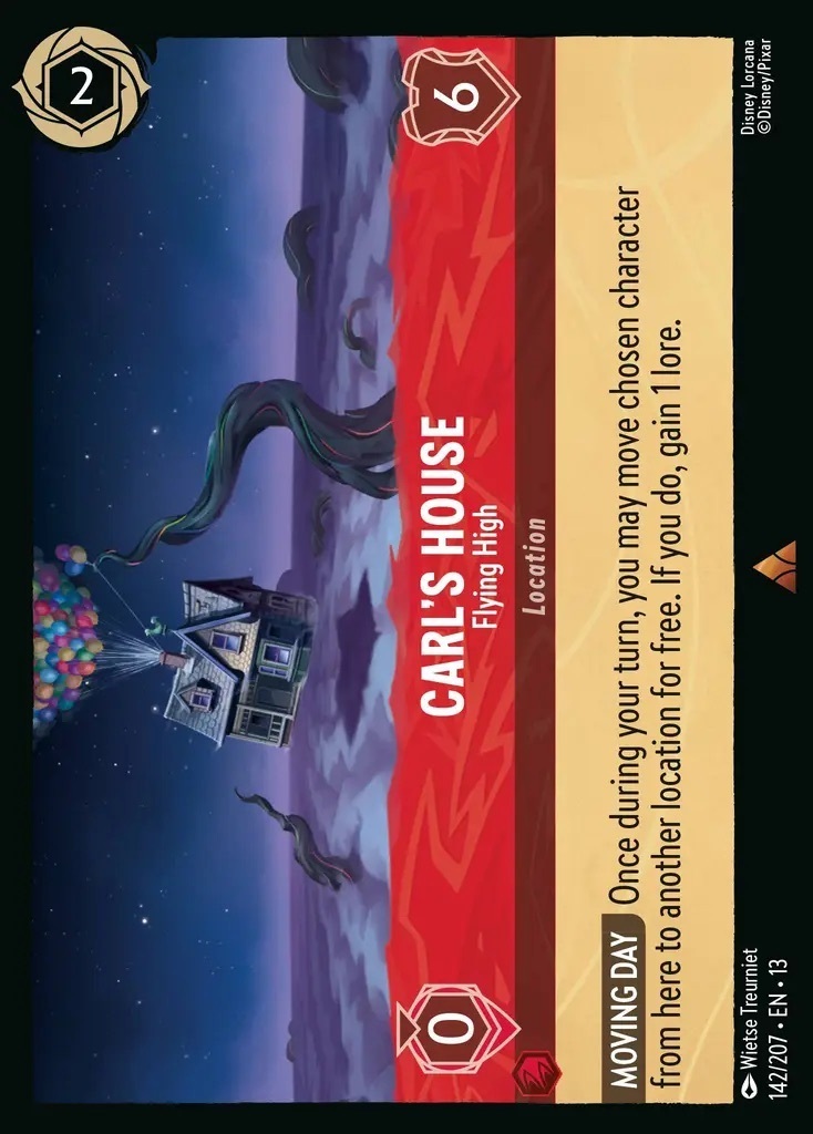 142/207·EN·13 Carl's House - Flying High (Rare)