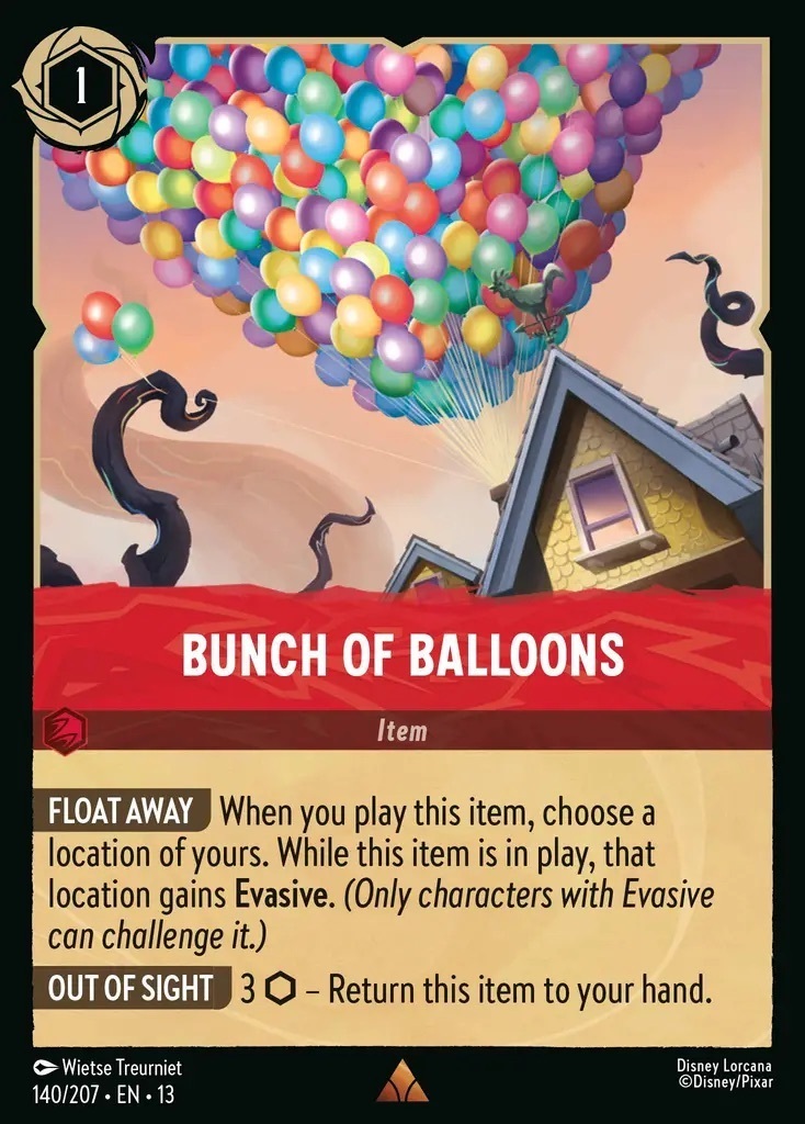 140/207·EN·13 Bunch of Balloons (Rare)