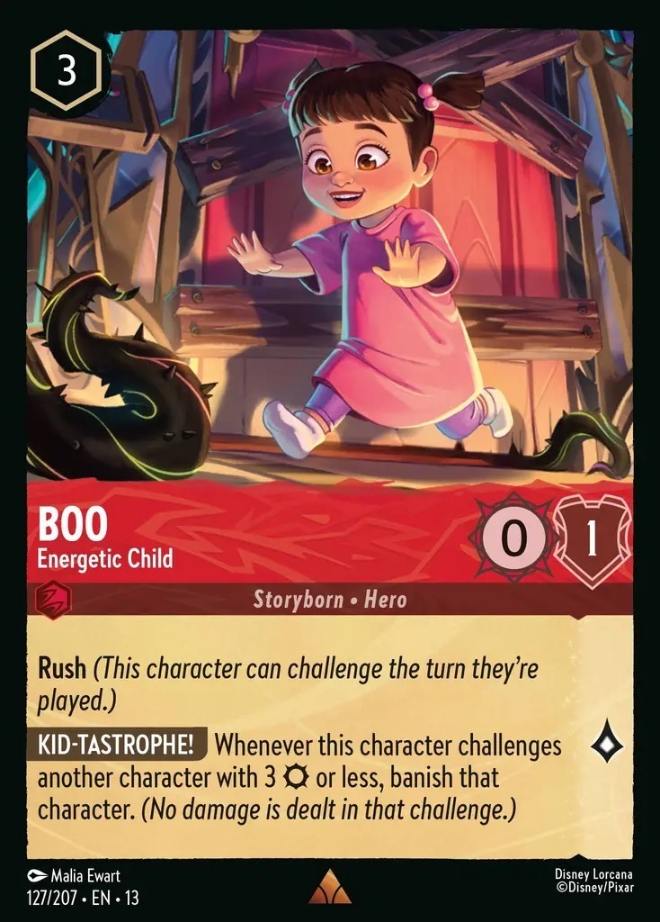 127/207·EN·13 Boo - Energetic Child (Rare)