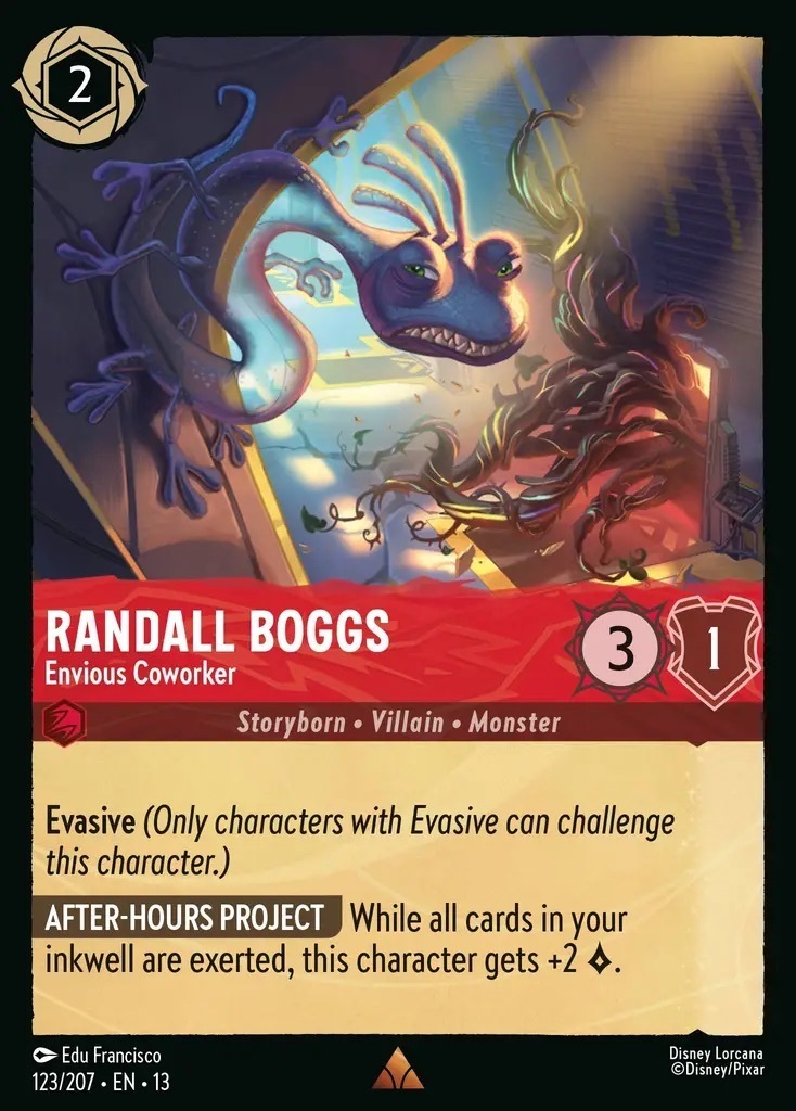 123/207·EN·13 Randall Boggs - Envious Coworker (Rare)