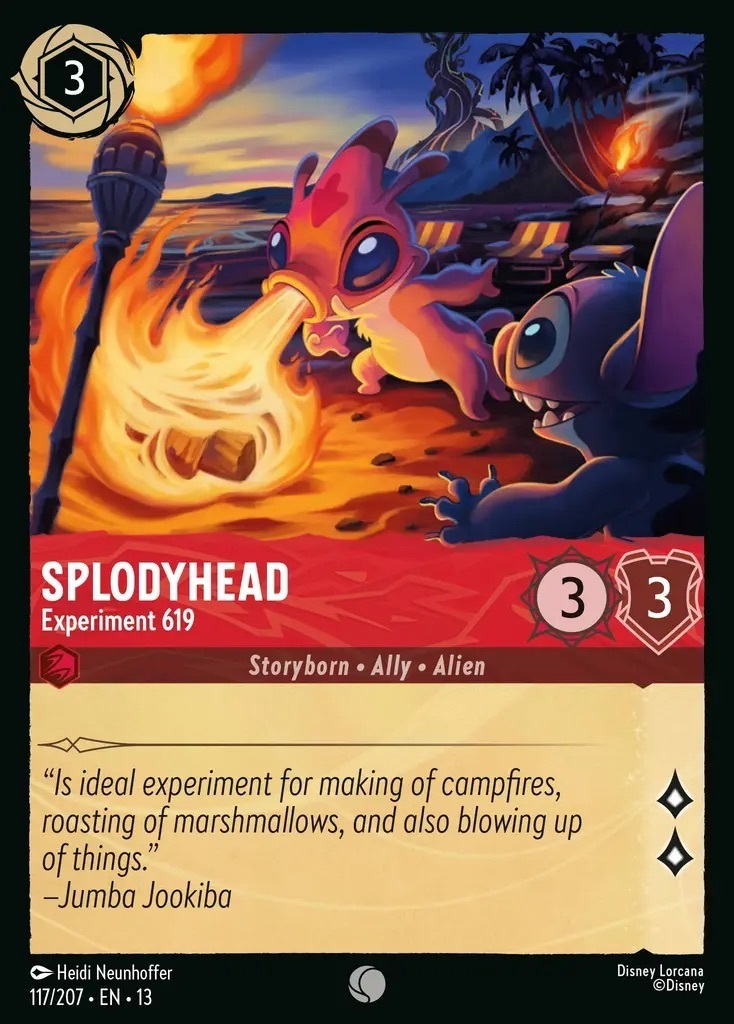 117/207·EN·13 Splodyhead - Experiment 619 (Common)