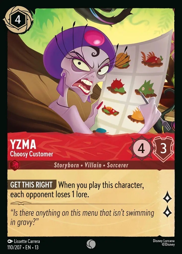 110/207·EN·13 Yzma - Choosy Customer (Common)