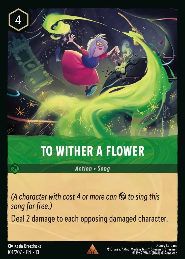 101/207·EN·13 To Wither a Flower (Rare)