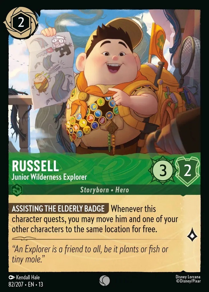 82/207·EN·13 Russell - Junior Wilderness Explorer (Common)