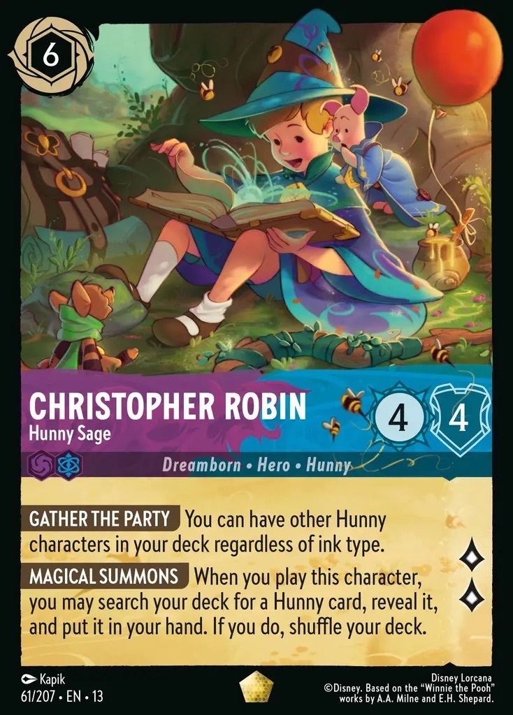 61/207·EN·13 Christopher Robin - Hunny Sage (Legendary)