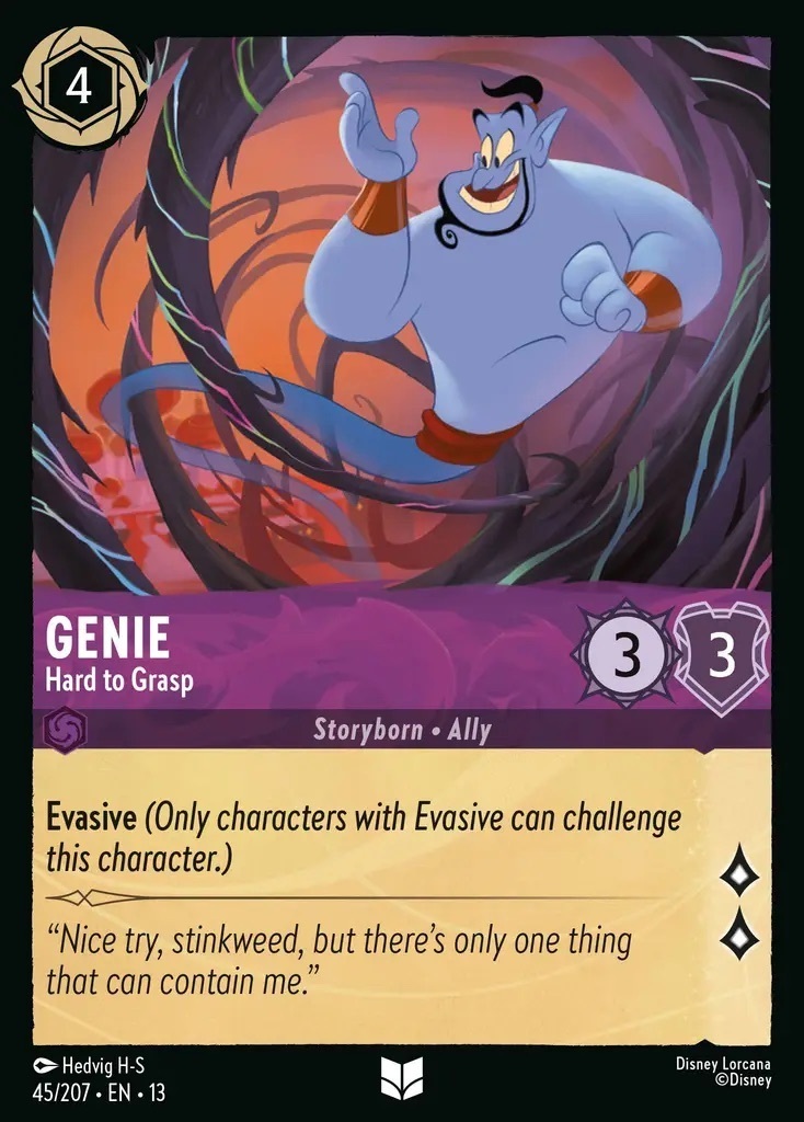 45/207·EN·13 Genie - Hard to Grasp (Uncommon)