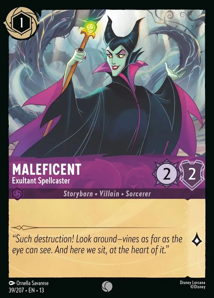 39/207·EN·13 Maleficent - Exultant Spellcaster (Common)
