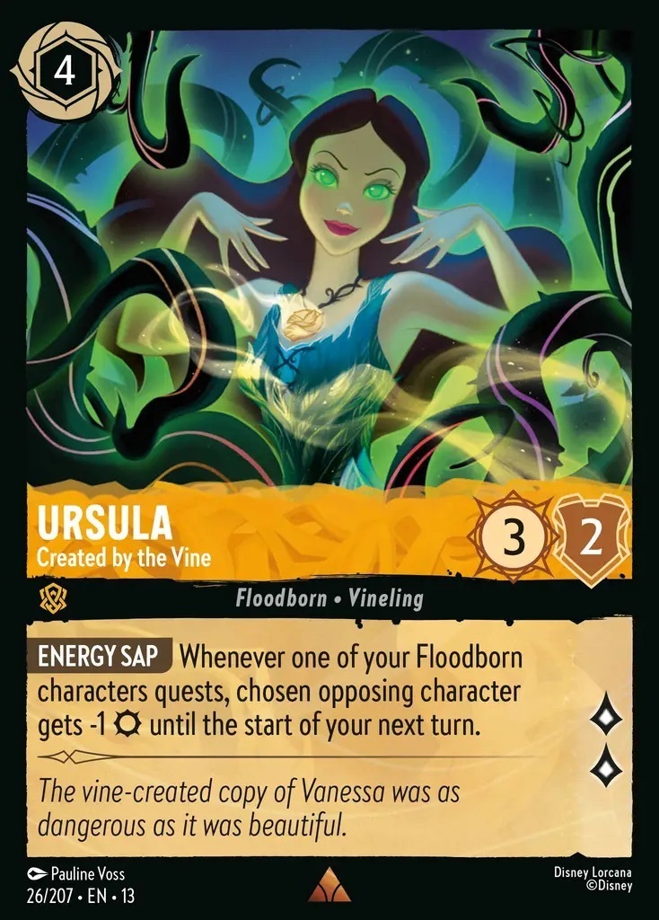 26/207·EN·13 Ursula - Created by the Vine (Rare)