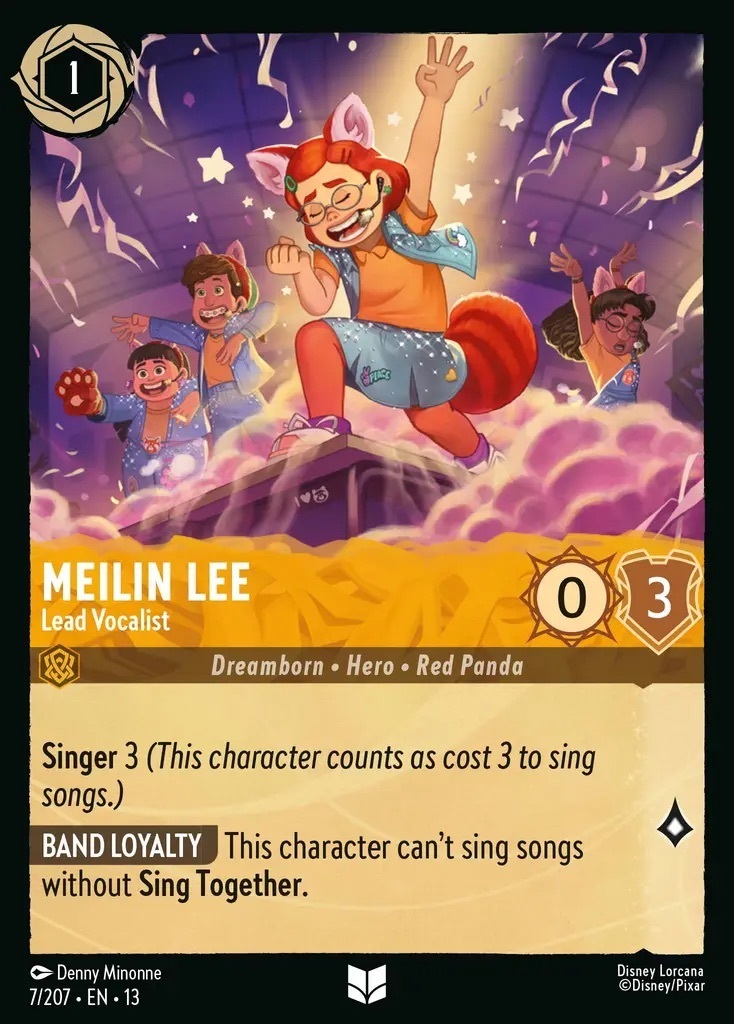 7/207·EN·13 Meilin Lee - Lead Vocalist (Uncommon)