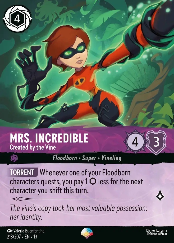 213/207·EN·13 Mrs. Incredible - Created by the Vine (Epic)