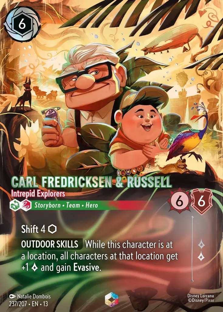 237/207·EN·13 Carl Fredricksen & Russell - Intrepid Explorers (Enchanted)