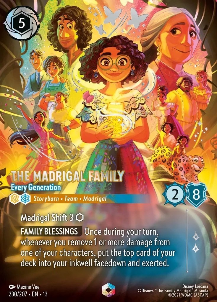 230/207·EN·13 The Madrigal Family - Every Generation (Enchanted)