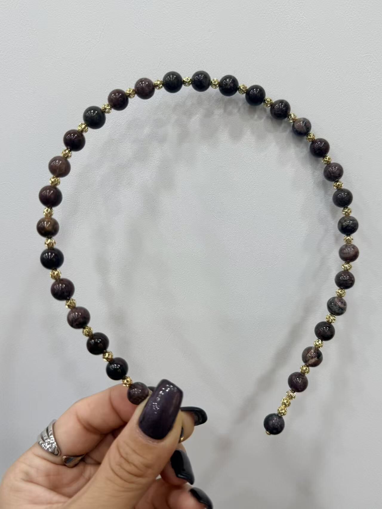 1020GZ174-GZTRIP-SUGILITE-老油紫血舒髮箍 (A174)