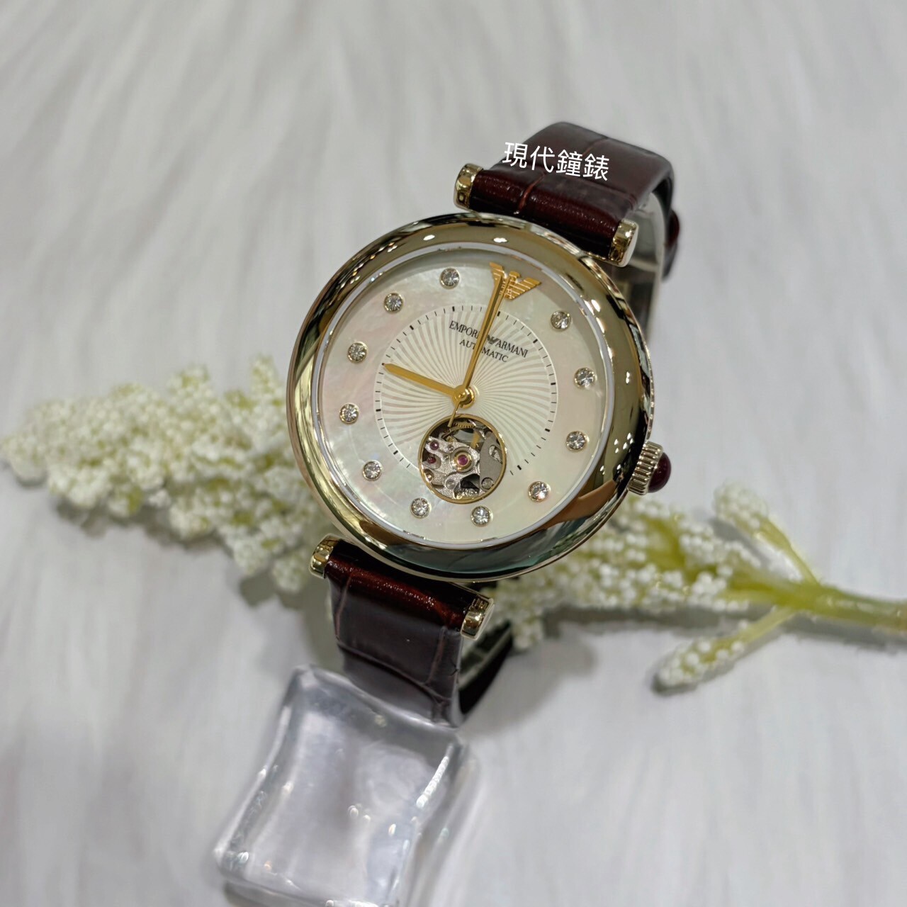 【EMPORIO ARMANI 】 AR60097 34mm Modern Watch