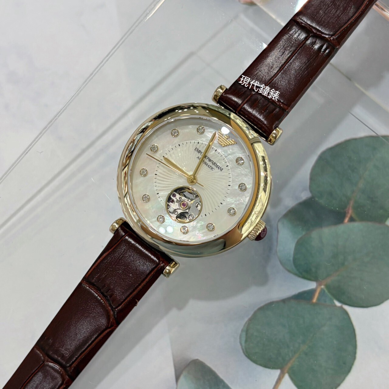 【EMPORIO ARMANI 】 AR60097 34mm Modern Watch