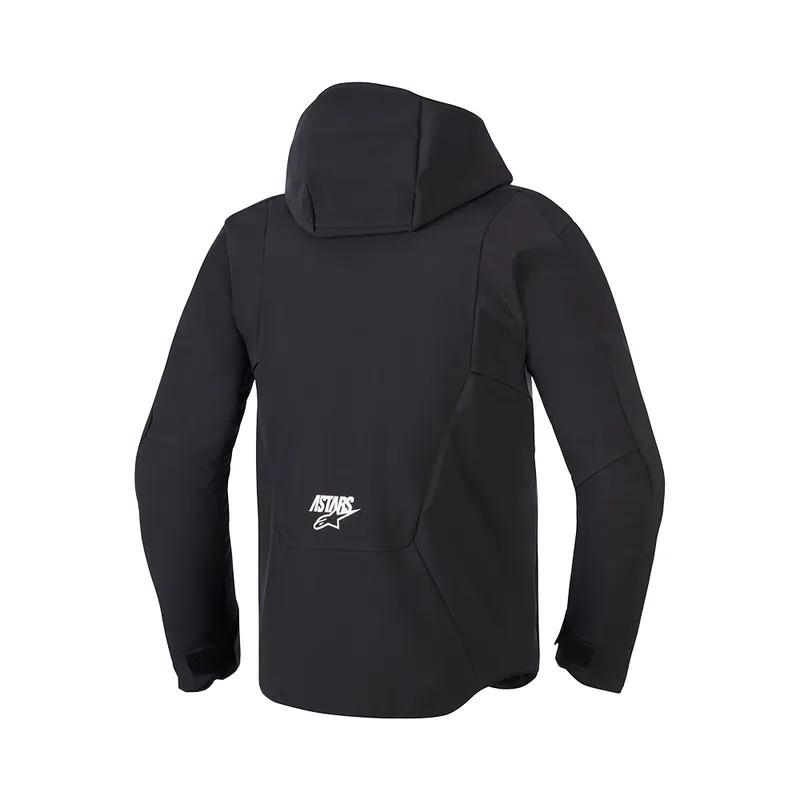 Alpinestars A星 AEROSHELL WP 防水連帽防摔外套 黑／黑
