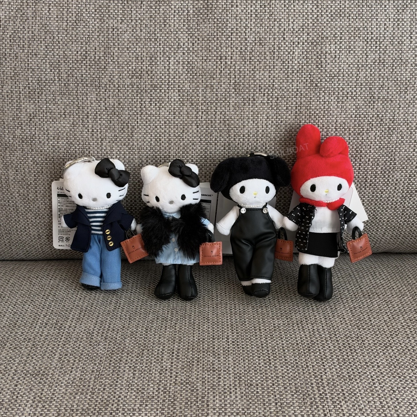 #部分現貨 🇯🇵日本 HELLO KITTY × UNITED ARROWS 凱蒂貓 長腿 購物袋吊飾