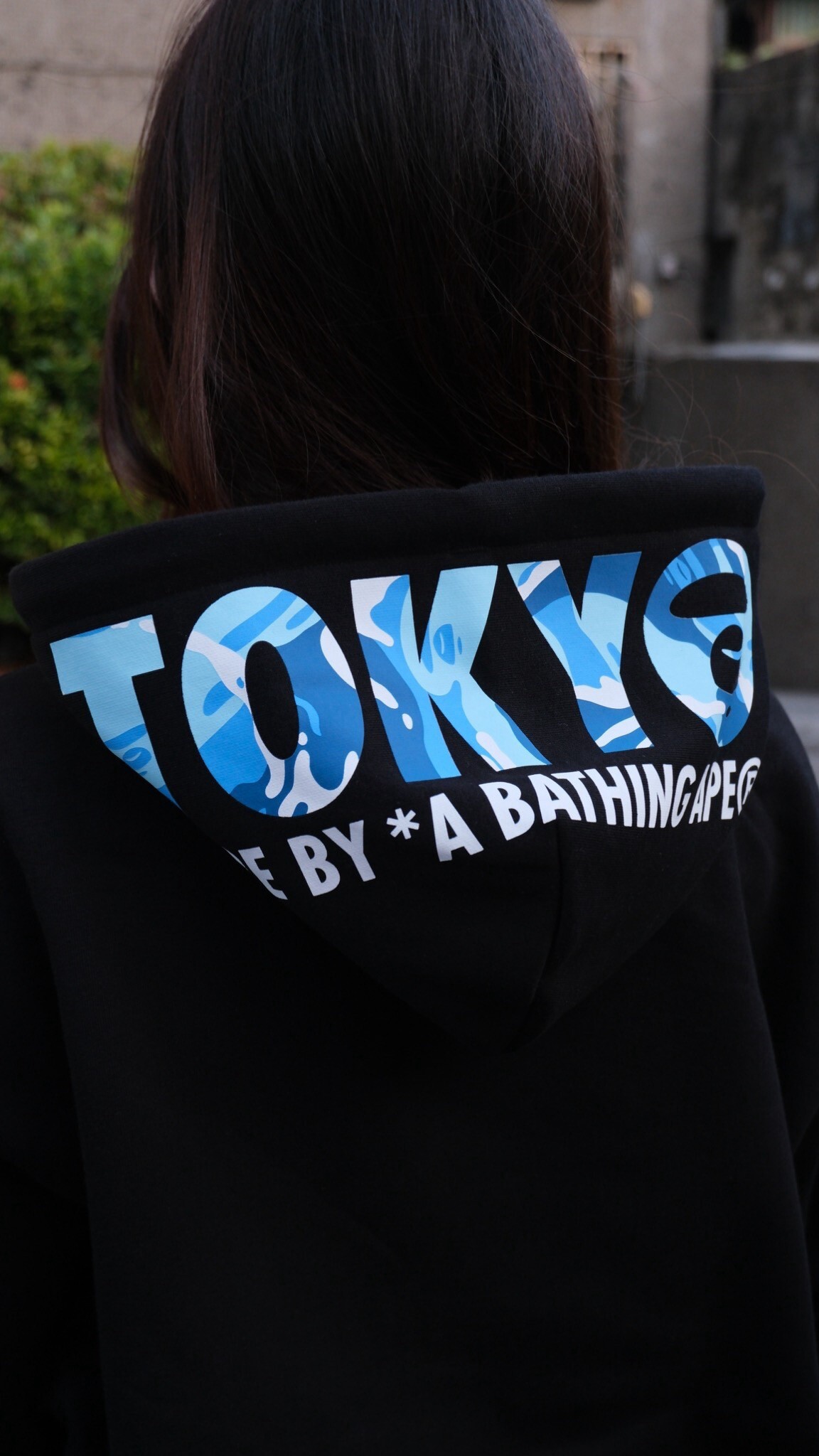 Aape TOKYO ZIP UP HOODIE 東京 限定 黑色 連帽 外套 AAPSWM30019XR 30019