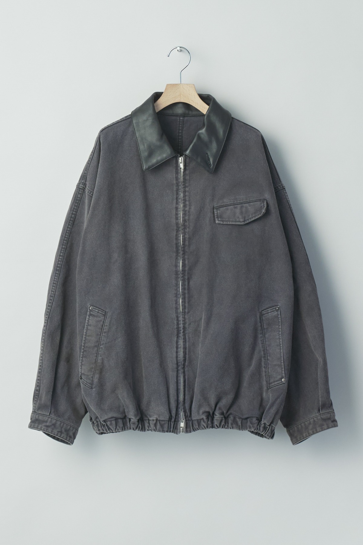 ssstein SULFUR DYED OXFORD VINTAGE JACKET (2COL)