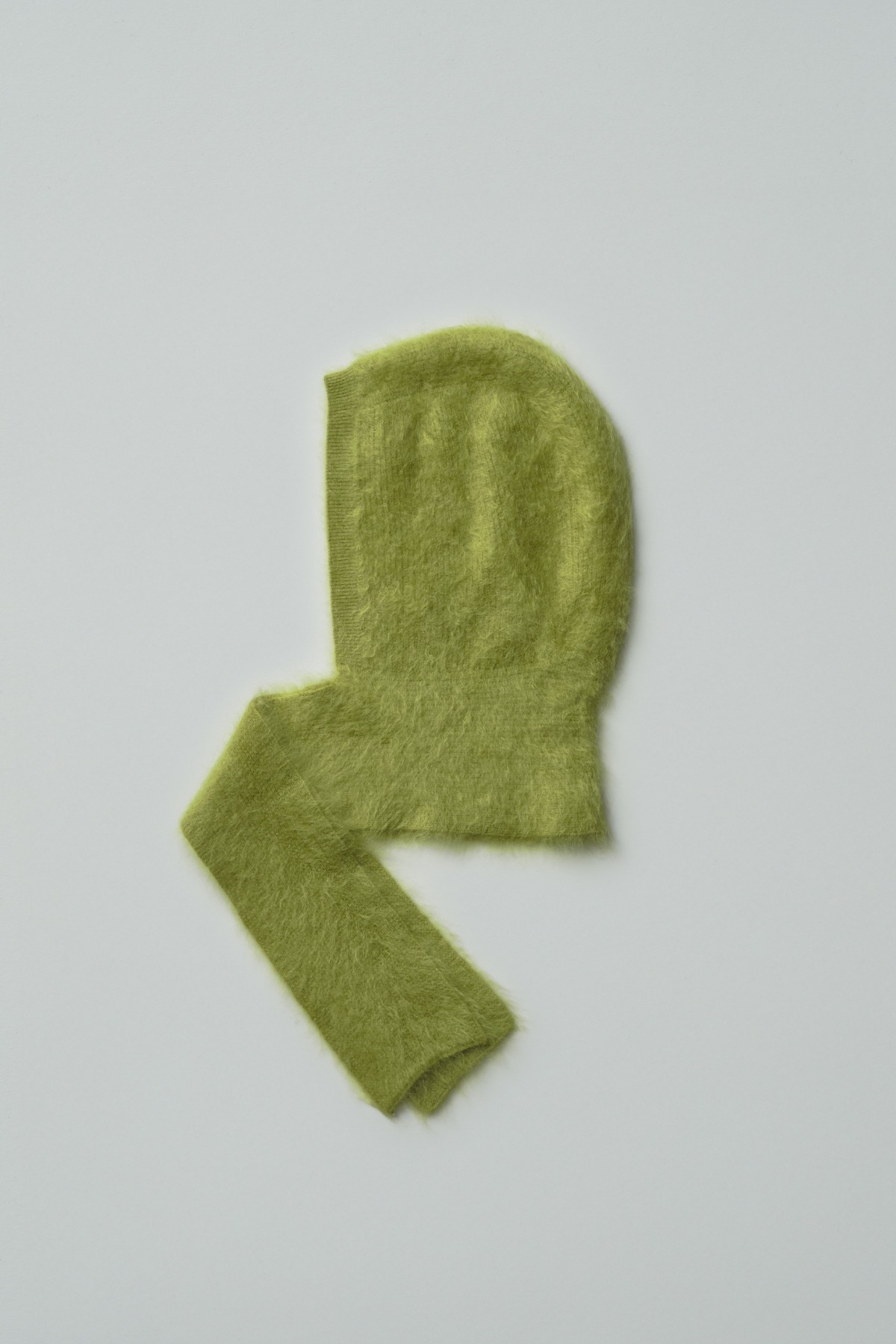 ssstein CASHMERE SHAGGY BALACLAVA (3COL)