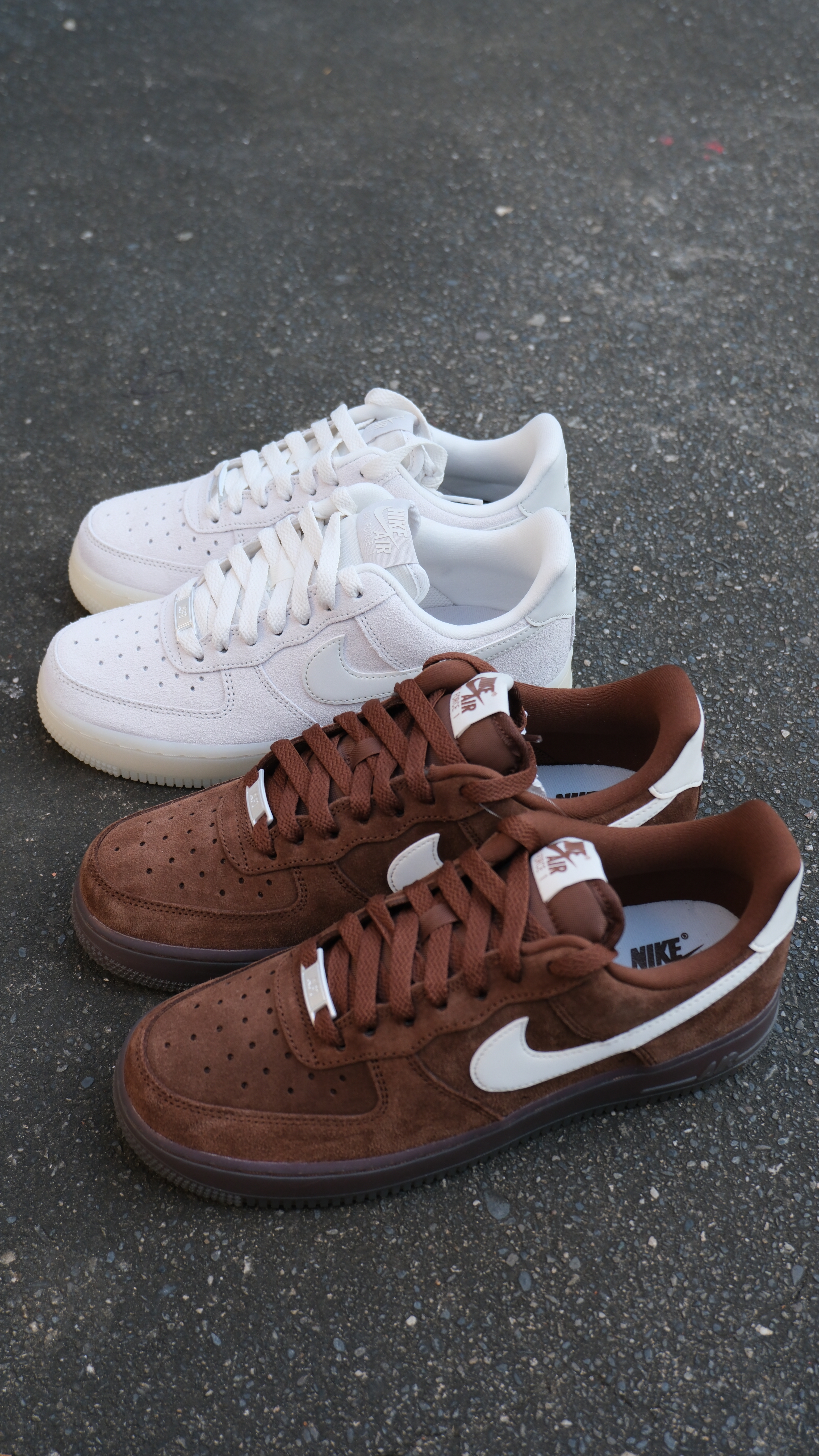 Nike Air Force 1 '07板鞋 男女同款 雲霧灰 IQ0136-100