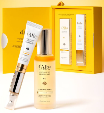 CR261021 - D7-Signature Intensive Spot Care Special Gift Set (Signature Anti-Aging Lifting Spray Ampoule 12% 60ml + Vita Toning Galvanic Wrinkle Eye Cream 15ml) + Signature Anti-Aging Lifting Spray Ampoule 12% 15ml EXP:2028