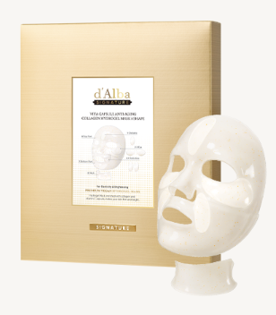 CR261021 - D8-d'Alba Signature Vita Capsule Anti-Aging Collagen Hydrogel Mask(44g x 4ea)EXP:EXP:28/29