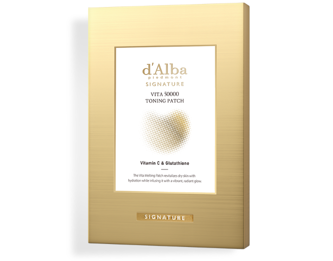 CR261021 - D9-d'Alba Signature Vita 50000 Toning Patch(0.4g x 4ea)EXP:2028