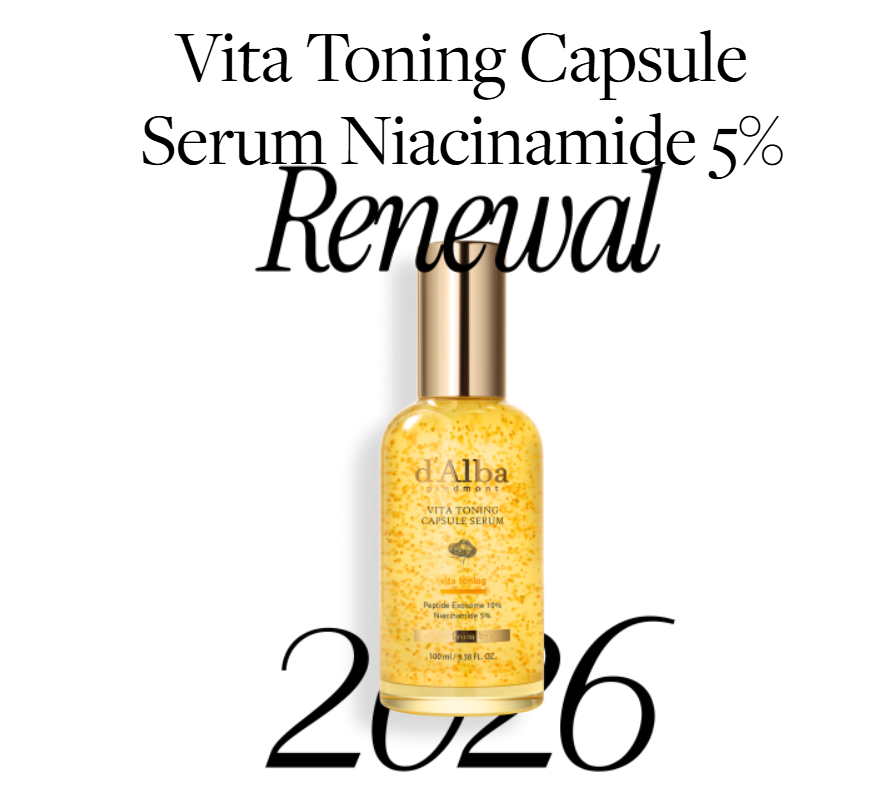 CR261021 - D17-d'Alba Vita Toning Capsule Serum(100ml)EXP:2028